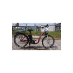 Elektro bicykel 26" Mahbike E-THURAU Edition 3S h 36V 18" tmavo červená + AKU 10,2Ah